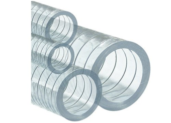 SPRING REINFORCED CLEAR PVC Cover Image